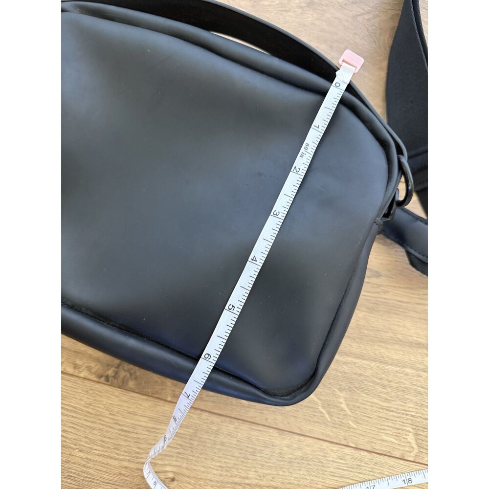 RAINS Box Bag drip drip drip black waterproof bag shoulder cross body purse - Picture 9 of 9